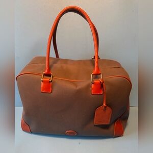 Dooney & Bourke Cabriolet Bowler Duffle in Dark Grey